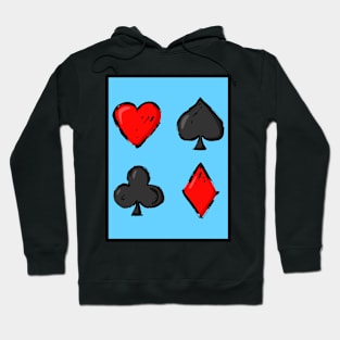 Lucky Playing Card Hoodie